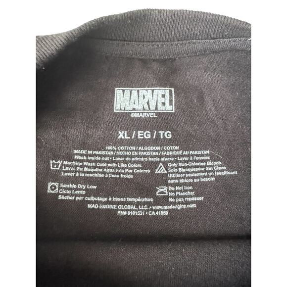 Marvel X-Men Comic Book Cover T-Shirt XL Black Wolverine Cyclops Rogue Gambit - Picture 6 of 6